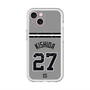 スリムプロテクションプレミアムケース with MagSafe［ 読売ジャイアンツ - #27 KISHIDA - ビジター ］