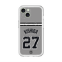 スリムプロテクションプレミアムケース with MagSafe［ 読売ジャイアンツ - #27 KISHIDA - ビジター ］