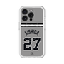 スリムプロテクションプレミアムケース with MagSafe［ 読売ジャイアンツ - #27 KISHIDA - ビジター ］