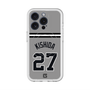 スリムプロテクションプレミアムケース with MagSafe［ 読売ジャイアンツ - #27 KISHIDA - ビジター ］