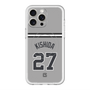 スリムプロテクションプレミアムケース with MagSafe［ 読売ジャイアンツ - #27 KISHIDA - ビジター ］