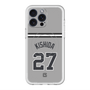 スリムプロテクションプレミアムケース with MagSafe［ 読売ジャイアンツ - #27 KISHIDA - ビジター ］
