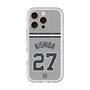 スリムプロテクションプレミアムケース with MagSafe［ 読売ジャイアンツ - #27 KISHIDA - ビジター ］
