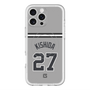 スリムプロテクションプレミアムケース with MagSafe［ 読売ジャイアンツ - #27 KISHIDA - ビジター ］