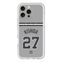 スリムプロテクションプレミアムケース with MagSafe［ 読売ジャイアンツ - #27 KISHIDA - ビジター ］