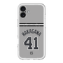 スリムプロテクションプレミアムケース with MagSafe［ 読売ジャイアンツ - #41 NAKAGAWA - ビジター ］