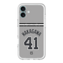 スリムプロテクションプレミアムケース with MagSafe［ 読売ジャイアンツ - #41 NAKAGAWA - ビジター ］