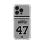 スリムプロテクションプレミアムケース with MagSafe［ 読売ジャイアンツ - #47 MORITA - ビジター ］