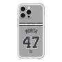 スリムプロテクションプレミアムケース with MagSafe［ 読売ジャイアンツ - #47 MORITA - ビジター ］