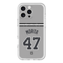 スリムプロテクションプレミアムケース with MagSafe［ 読売ジャイアンツ - #47 MORITA - ビジター ］