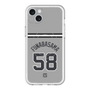 スリムプロテクションプレミアムケース with MagSafe［ 読売ジャイアンツ - #58 FUNABASAMA - ビジター ］