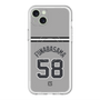 スリムプロテクションプレミアムケース with MagSafe［ 読売ジャイアンツ - #58 FUNABASAMA - ビジター ］