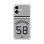 スリムプロテクションプレミアムケース with MagSafe［ 読売ジャイアンツ - #58 FUNABASAMA - ビジター ］