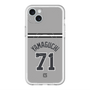 スリムプロテクションプレミアムケース with MagSafe［ 読売ジャイアンツ - #71 YAMAGUCHI - ビジター ］