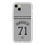 スリムプロテクションプレミアムケース with MagSafe［ 読売ジャイアンツ - #71 YAMAGUCHI - ビジター ］