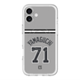 スリムプロテクションプレミアムケース with MagSafe［ 読売ジャイアンツ - #71 YAMAGUCHI - ビジター ］