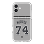 スリムプロテクションプレミアムケース with MagSafe［ 読売ジャイアンツ - #74 MURATA - ビジター ］