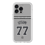 スリムプロテクションプレミアムケース with MagSafe［ 読売ジャイアンツ - #77 UTSUMI - ビジター ］