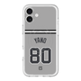 スリムプロテクションプレミアムケース with MagSafe［ 読売ジャイアンツ - #80 YANO - ビジター ］