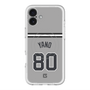 スリムプロテクションプレミアムケース with MagSafe［ 読売ジャイアンツ - #80 YANO - ビジター ］