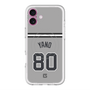 スリムプロテクションプレミアムケース with MagSafe［ 読売ジャイアンツ - #80 YANO - ビジター ］