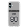 スリムプロテクションプレミアムケース with MagSafe［ 読売ジャイアンツ - #80 YANO - ビジター ］
