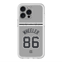 スリムプロテクションプレミアムケース with MagSafe［ 読売ジャイアンツ - #86 WHEELER - ビジター ］