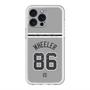 スリムプロテクションプレミアムケース with MagSafe［ 読売ジャイアンツ - #86 WHEELER - ビジター ］