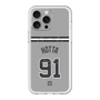 スリムプロテクションプレミアムケース with MagSafe［ 読売ジャイアンツ - #91 HOTTA - ビジター ］