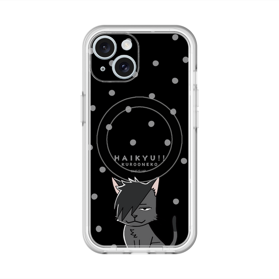 スリムプロテクションプレミアムケース with MagSafe［ ハイキュー!! - クロオネコ ］