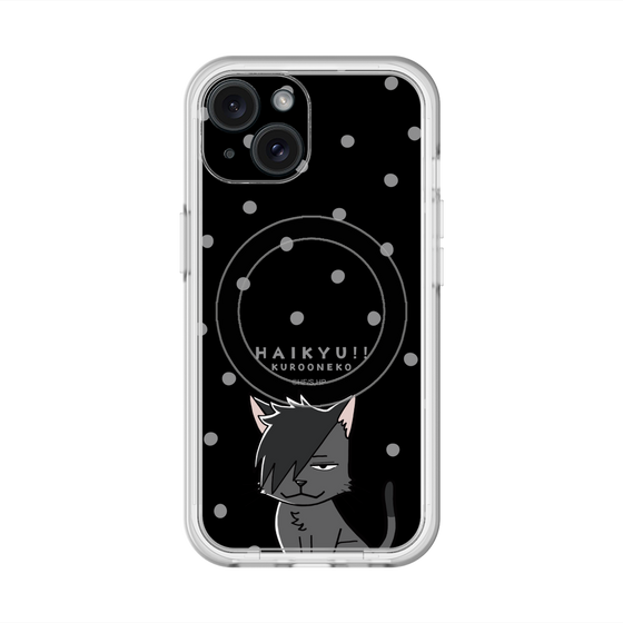 スリムプロテクションプレミアムケース with MagSafe［ ハイキュー!! - クロオネコ ］