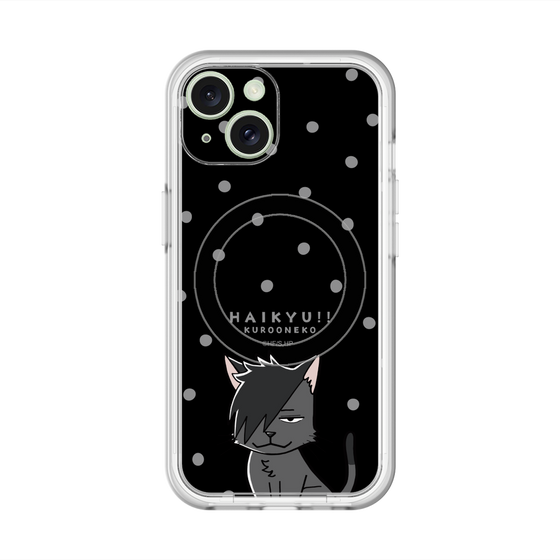 スリムプロテクションプレミアムケース with MagSafe［ ハイキュー!! - クロオネコ ］