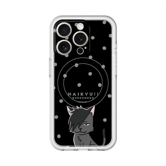 スリムプロテクションプレミアムケース with MagSafe［ ハイキュー!! - クロオネコ ］
