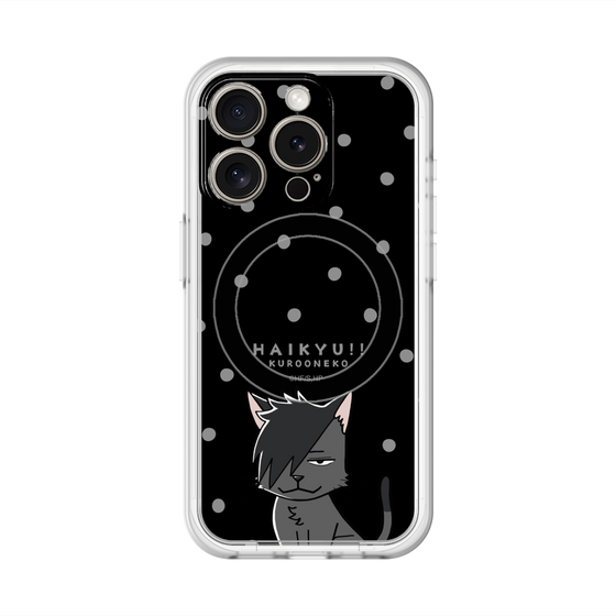スリムプロテクションプレミアムケース with MagSafe［ ハイキュー!! - クロオネコ ］