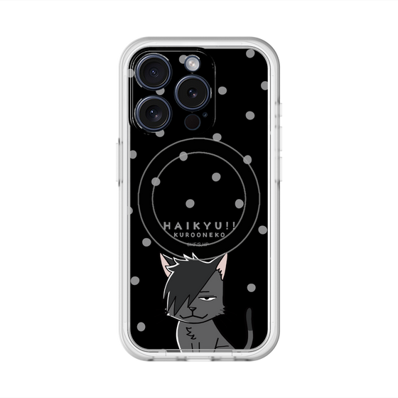 スリムプロテクションプレミアムケース with MagSafe［ ハイキュー!! - クロオネコ ］
