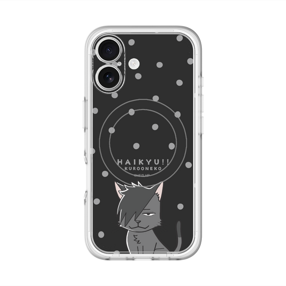 スリムプロテクションプレミアムケース with MagSafe［ ハイキュー!! - クロオネコ ］