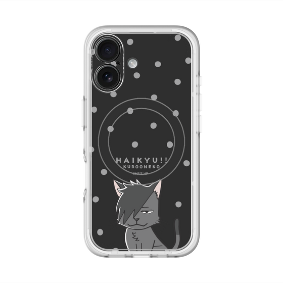 スリムプロテクションプレミアムケース with MagSafe［ ハイキュー!! - クロオネコ ］