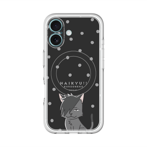 スリムプロテクションプレミアムケース with MagSafe［ ハイキュー!! - クロオネコ ］