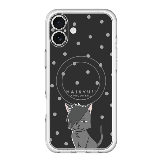 スリムプロテクションプレミアムケース with MagSafe［ ハイキュー!! - クロオネコ ］