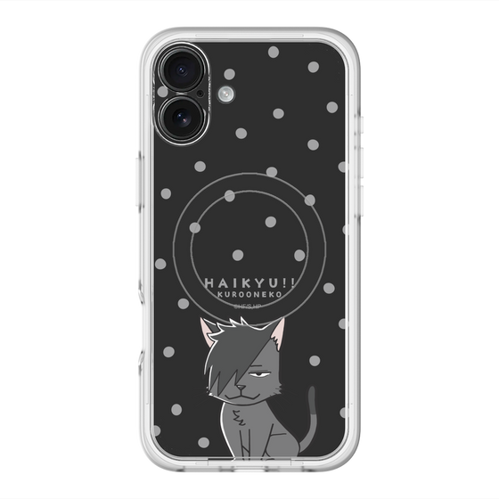 スリムプロテクションプレミアムケース with MagSafe［ ハイキュー!! - クロオネコ ］