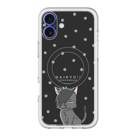 スリムプロテクションプレミアムケース with MagSafe［ ハイキュー!! - クロオネコ ］