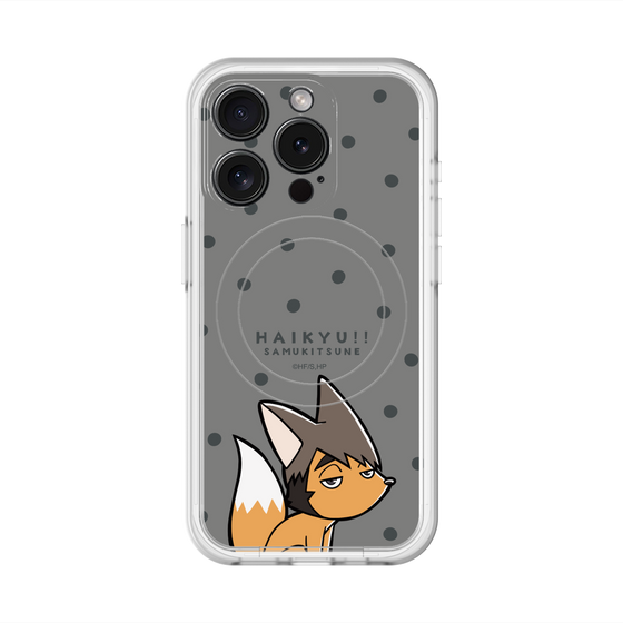 スリムプロテクションプレミアムケース with MagSafe［ ハイキュー!! - サムキツネ ］
