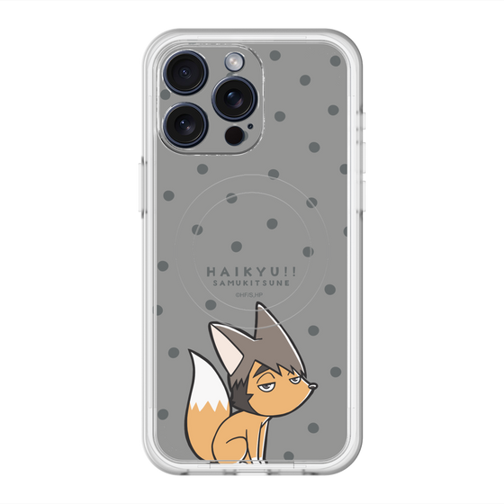 スリムプロテクションプレミアムケース with MagSafe［ ハイキュー!! - サムキツネ ］