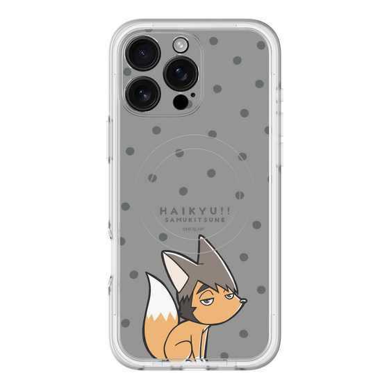 スリムプロテクションプレミアムケース with MagSafe［ ハイキュー!! - サムキツネ ］