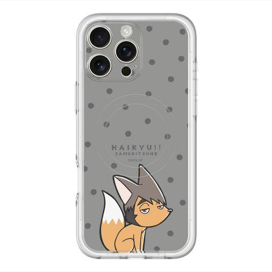 スリムプロテクションプレミアムケース with MagSafe［ ハイキュー!! - サムキツネ ］