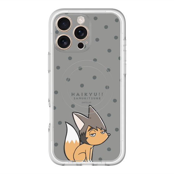 スリムプロテクションプレミアムケース with MagSafe［ ハイキュー!! - サムキツネ ］