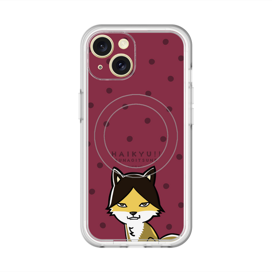 スリムプロテクションプレミアムケース with MagSafe［ ハイキュー!! - スナギツネ ］