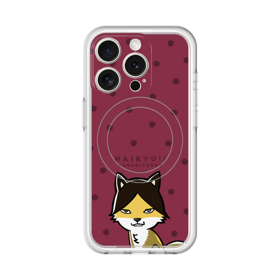 スリムプロテクションプレミアムケース with MagSafe［ ハイキュー!! - スナギツネ ］