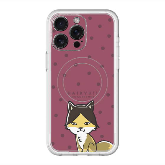 スリムプロテクションプレミアムケース with MagSafe［ ハイキュー!! - スナギツネ ］