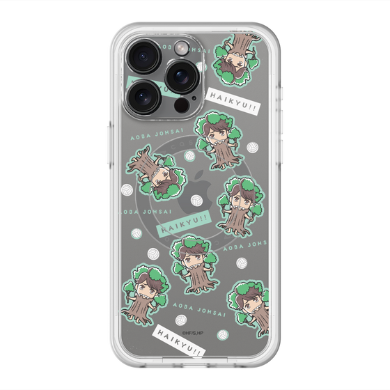 スリムプロテクションプレミアムケース with MagSafe［ ハイキュー!! - マスコットキャラ - 青葉城西高校 ］
